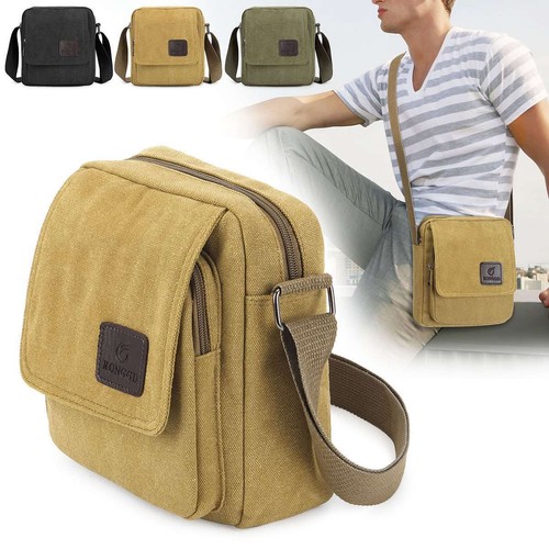 Mens canvas cross - cross, bag